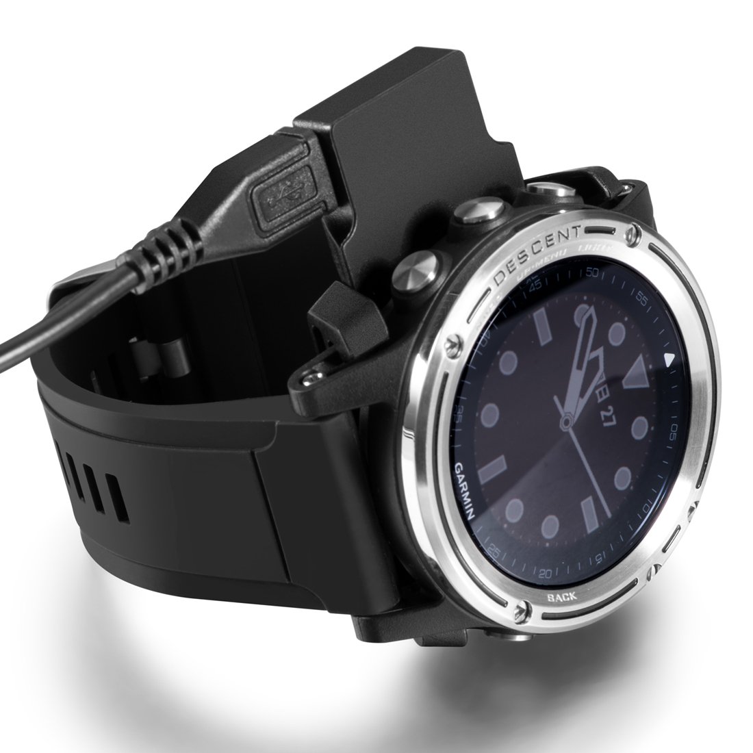 Amazon.co.jp: Garmin Descent Mk1 腕時計交換用USB充電ケーブル